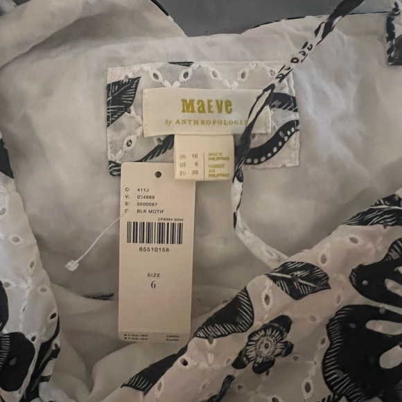 Maeve Anthropologie One Shoulder Top - Picture 4 of 7